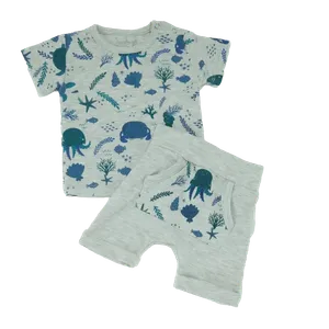 Conjunto Manga Corta Cangrejo Incahugs Bebé
